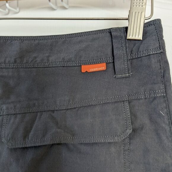 ICEBREAKER Merino Destiny Skirt charcoal grey size 2 @B4 - Picture 7 of 11